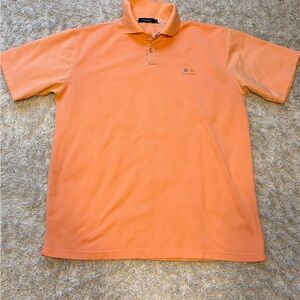 Burberry Orange Polo Shirt